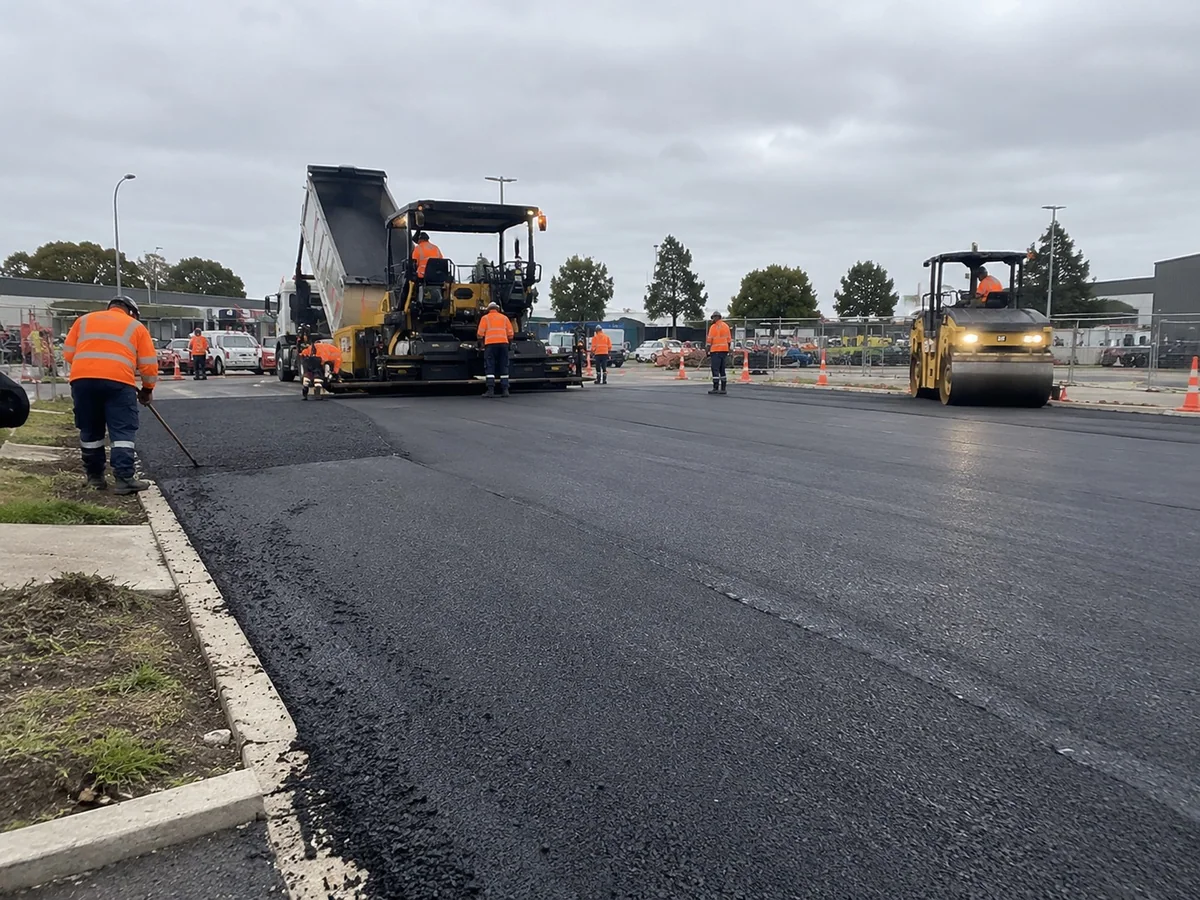 Asphalt paving in Palmerston North