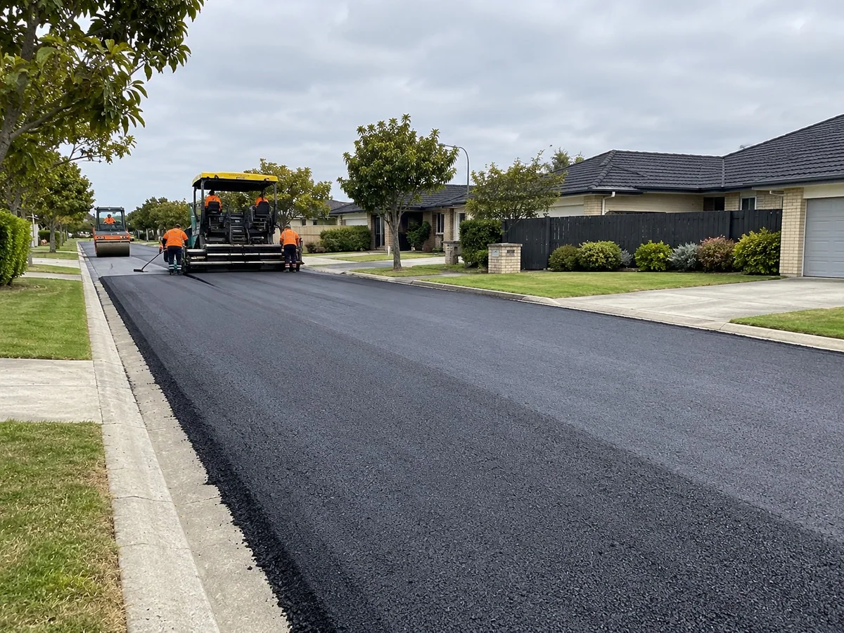 Asphalt repairs and resealing in Palmerston North