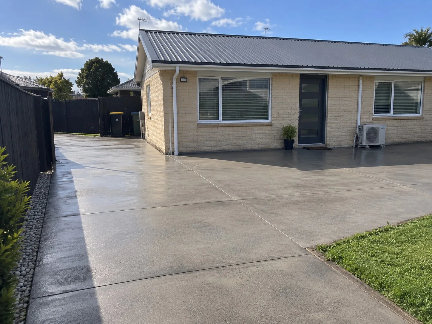 Concrete driveway installation Palmerston North