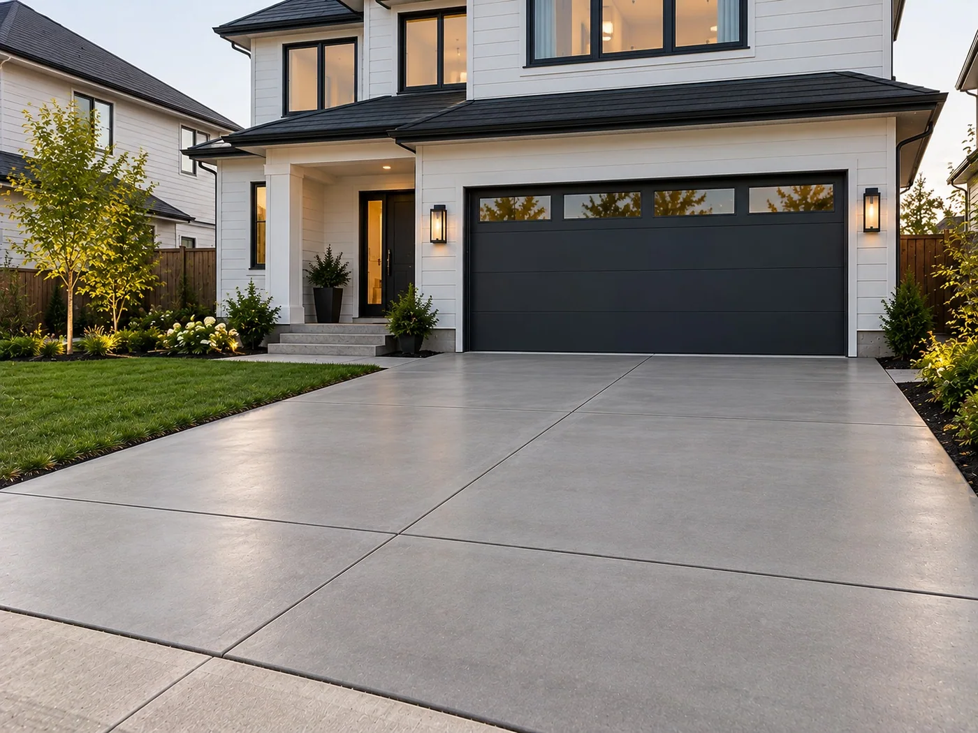 Concrete driveway replacement in Palmerston North