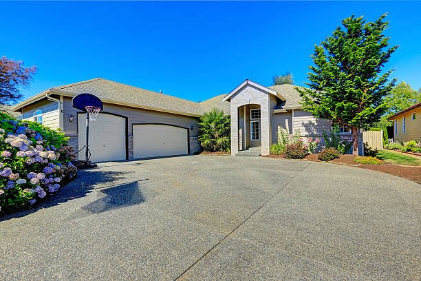 concrete driveway aggregate
